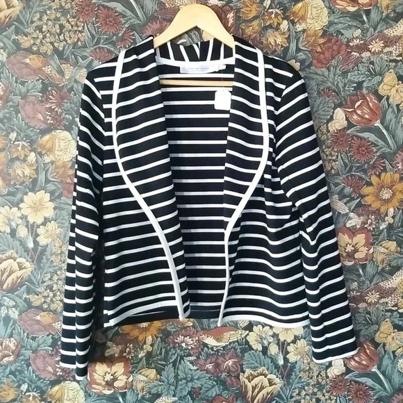 Simons contemporaine shawl open  cardigan blazer - Picture 2 of 4